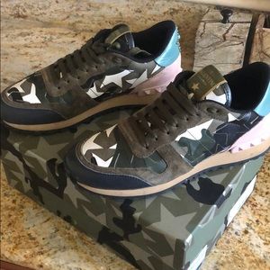 Valentino Garavani Rockstud camo sneaker